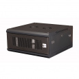 Шкаф 19" телекоммуникационный настенный, 4U 280x600х600 мм, дверь перфорация, черный